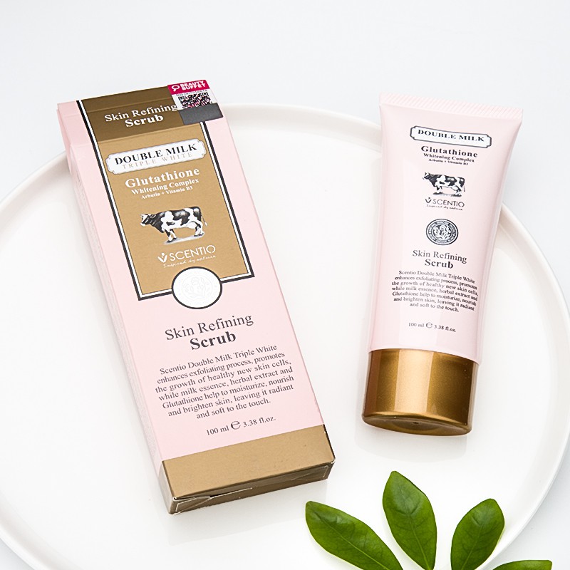 [TESTER] Tẩy tế bào chết toàn thân trắng da Beauty Buffet Double Milk 100ml ❤️