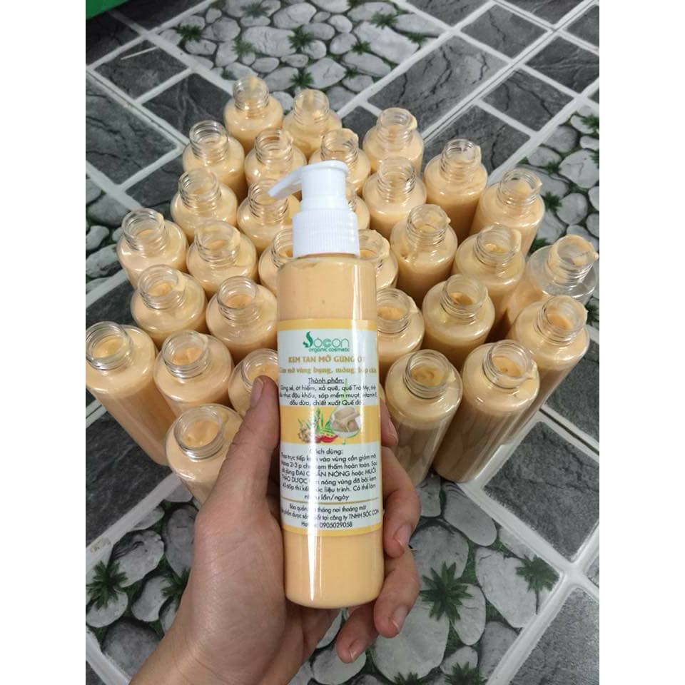 KEM TAN MỠ GỪNG ỚT/ 150 ML