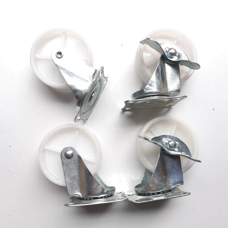 Bánh xe nhựa trắng chất lượng