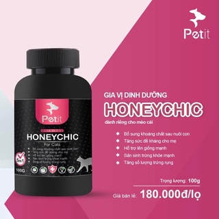 Gia vị dinh dưỡng HONEYCHIC dành riêng cho mèo cái