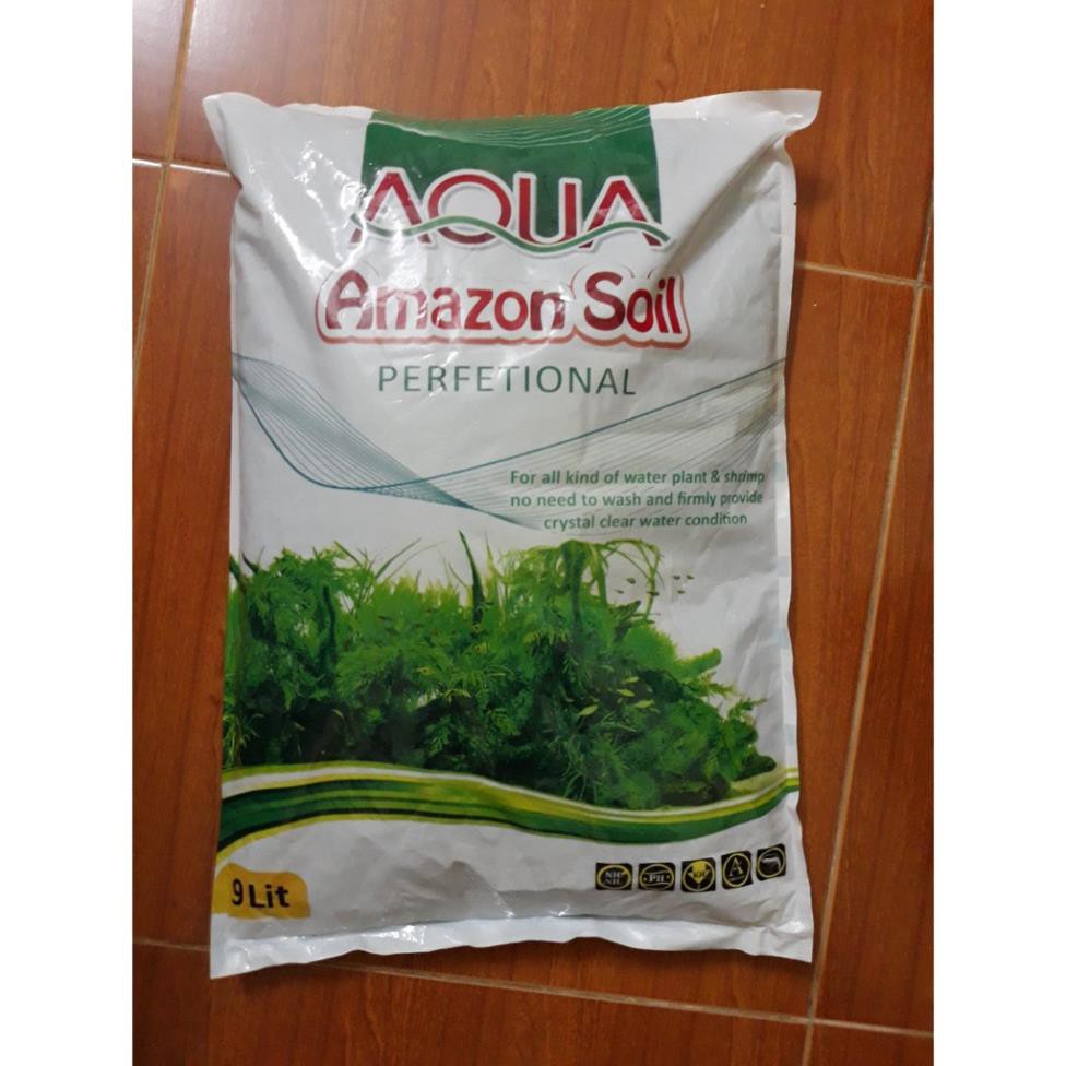 Phân nền Aqua Amazon soil bao 9L- Phân nền tốt và sạch nhất