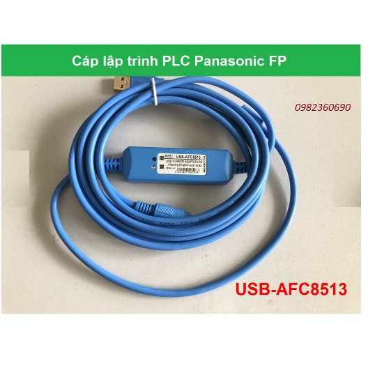 Cáp Lập Trình PLC Panasonic FP Series USB-AFC8513-Giá rẻ -bảo hành 6 tháng tại Hà Nội