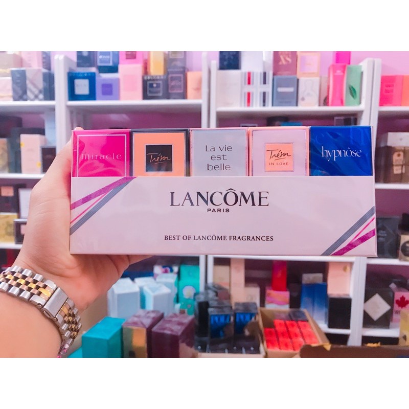 Set Nước Hoa Mini Lancome Paris EDP