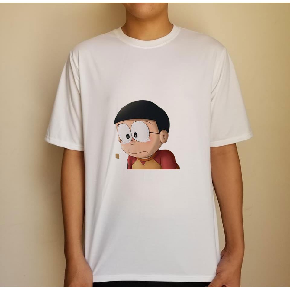 Áo Thun Phim Hoạt Hình Doraemon - Nobita ( Có Size Trẻ Em ) 51.55