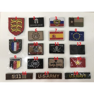Miếng patch dán logo vải thêu