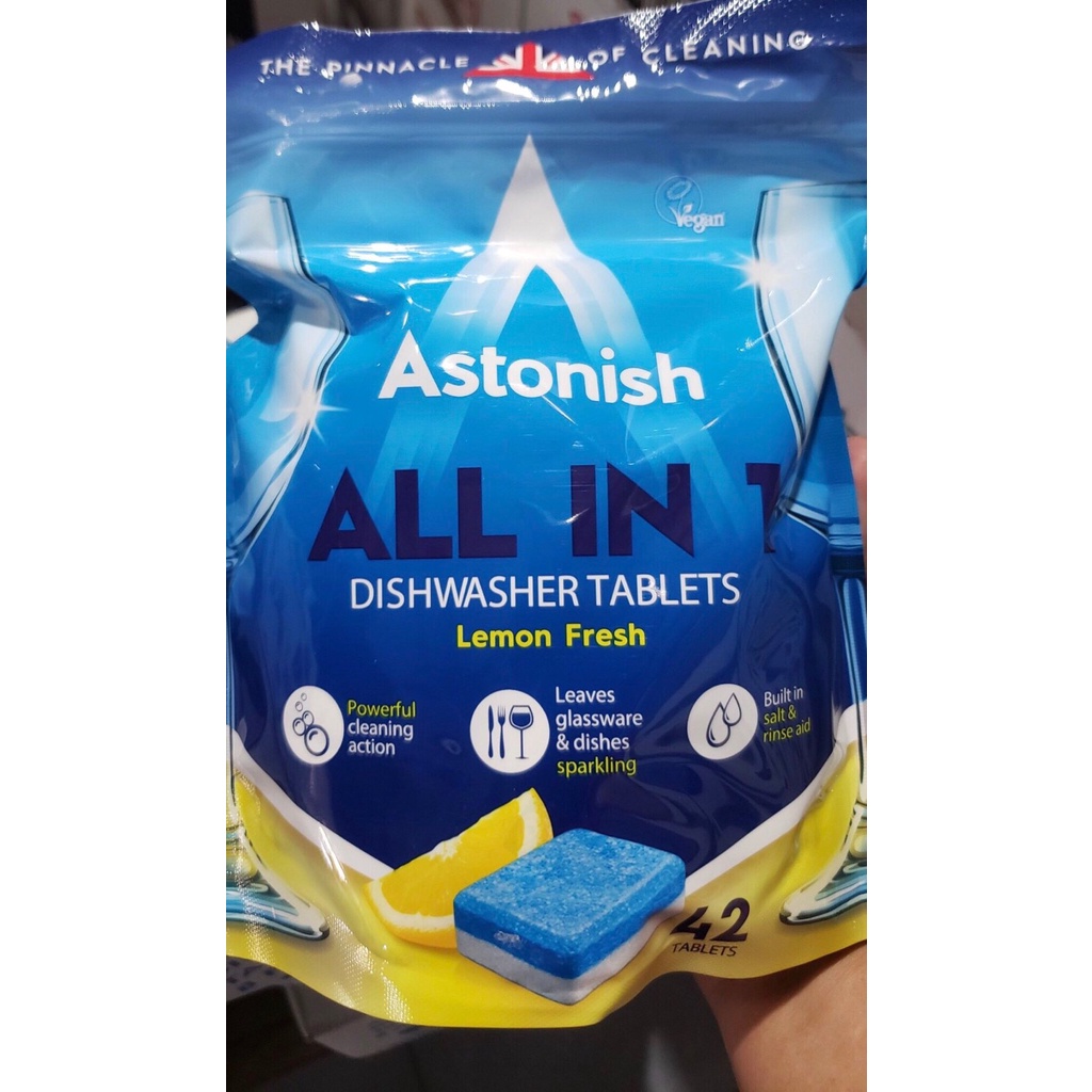 Viên rửa chén bát all in 1 Astonish C2170 42 viên