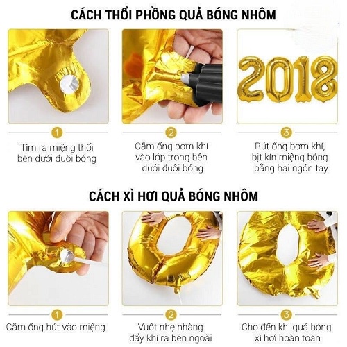 Set Bong Bóng Trang Trí Sinh Nhật Happy Birthday Chủ Đề Hello Kitty Cho Bé Gái Đầy Đủ Phụ Kiện Rèm Bơm Keo