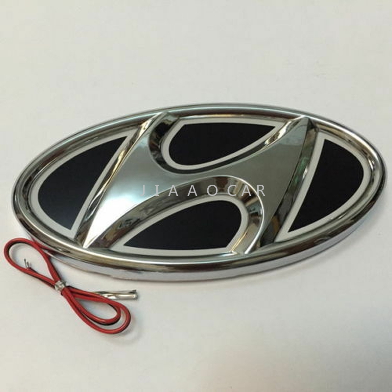 5D LED Đuôi xe Logo Logo Huy hiệu tự động Ánh sáng đỏ cho Hyundai IX35 Santafe