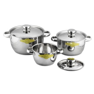 bộ nồi Fivestar 3 cái nắp inox