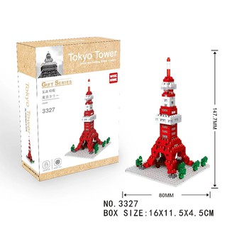 Mega Block - Ghép Hình Tháp Tokyo Tower