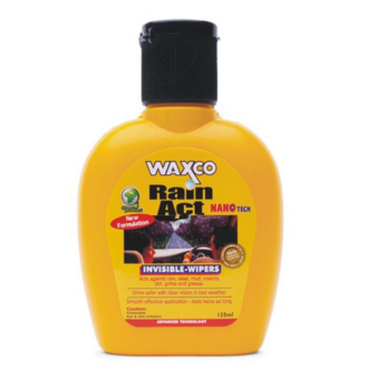 Dung Dịch Chống Bám Nước Mưa Trên Kính WAXCO 125ml hàng Malaisia
