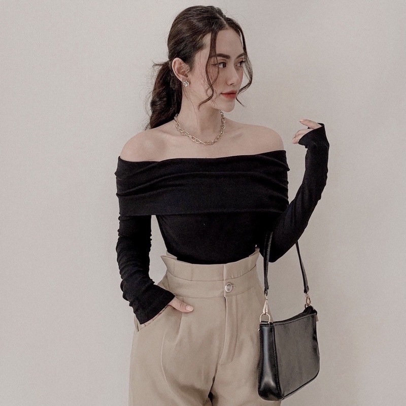 ÁO TRỄ VAI HÀNG THIẾT KẾ [Moment House]