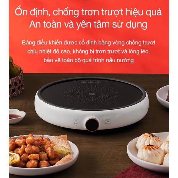 Bếp điện từ Mijia Youth Lite 2/ Zhiwuzhu 99 mức nhiệt/ Bộ Bếp + Chảo/ Nồi lẩu đa năng Mijia
