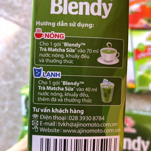 Tách lẻ gói nhỏ matcha trà sữa