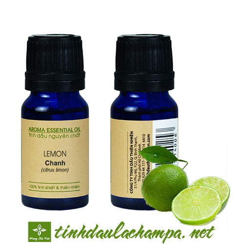 Tinh dầu Chanh vàng Lemon oil, hương thơm tươi mát, sảng khoái, dễ chịu