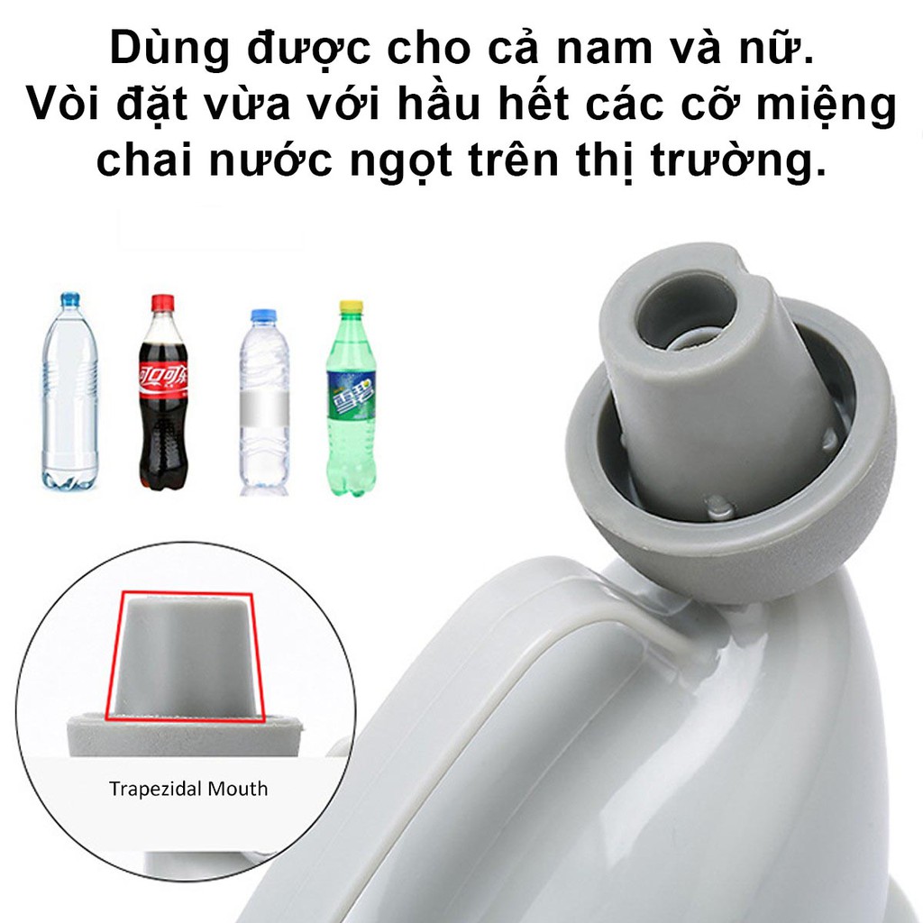 Dụng cụ đi tiểu khi đi ô tô, dã ngoại, chăm người bệnh