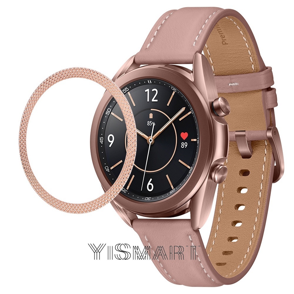 Vòng Kim Loại Bảo Vệ Mặt Đồng Hồ Thông Minh Samsung Galaxy Watch 3 41mm 45mm