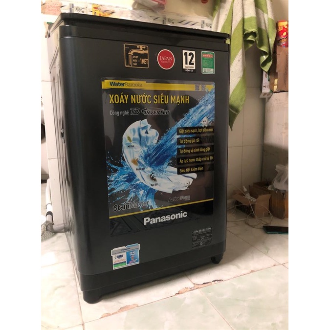 Máy giặt Panasonic cửa trên 11.5kg NA-FD11AR1GV Điện Máy Hải Đăng HN