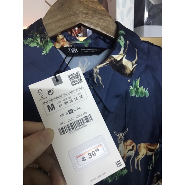 Váy zara sz m kèm belt auth newtag