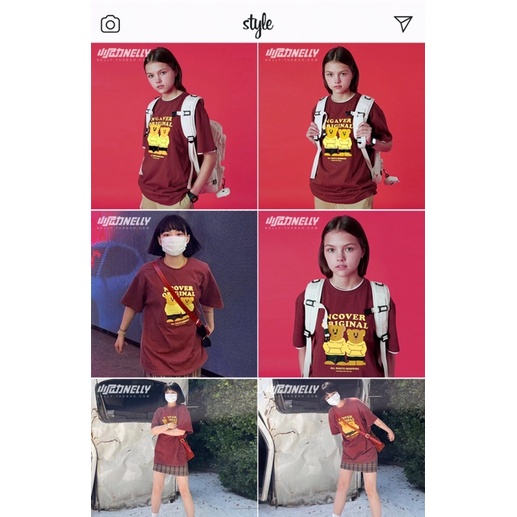 Áo phông nelly heybig sale (có sẵn) asl 2 gấu vàng reserved