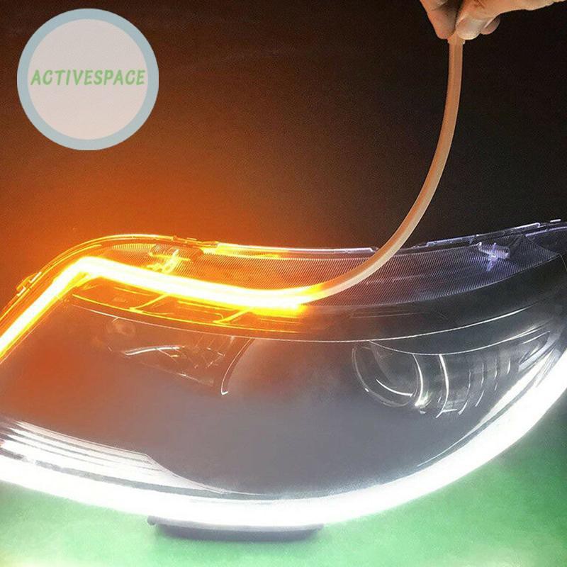 Bộ 2 sợi dây đèn tín hiệu xi nhan DRL 30cm DC 12V cho xe máy | BigBuy360 - bigbuy360.vn