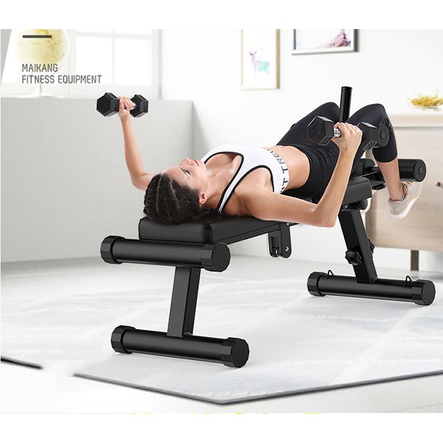 Ghế Vuông Tập Thể Dục - Máy Tập Gym Tại Nhà đa năng,hỗ trợ tập cơ bụng, lưng, tay, ngực YÊUNHÀ_SHOP