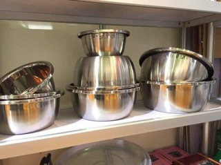 Bộ 5 thau inox 304