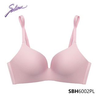 Áo Lót Không Gọng Mút Dày Vừa Màu Hồng Trơn Soft Doomm By Sabina SBH6002PL