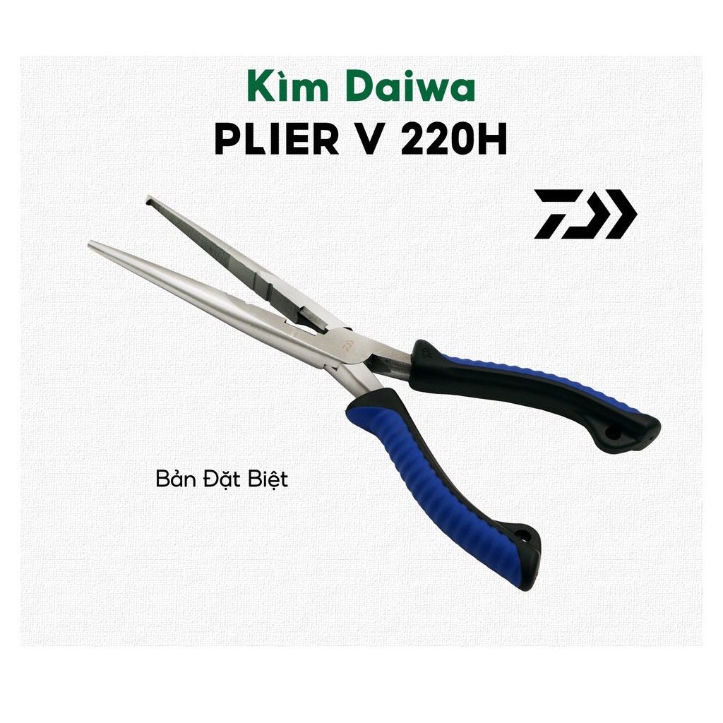 Kìm lure Daiwa Plier V kìm gấp cá gỡ lưỡi tháo khoen cắt dây