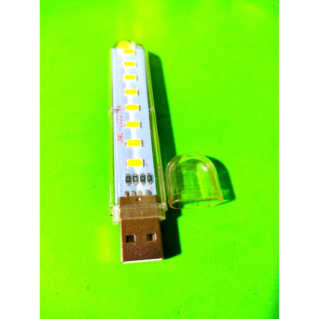 Đèn Led USB 8 bóng siêu sáng dùng cho sạc dự phòng hoặc thiết bị có cổng USB thông dụng