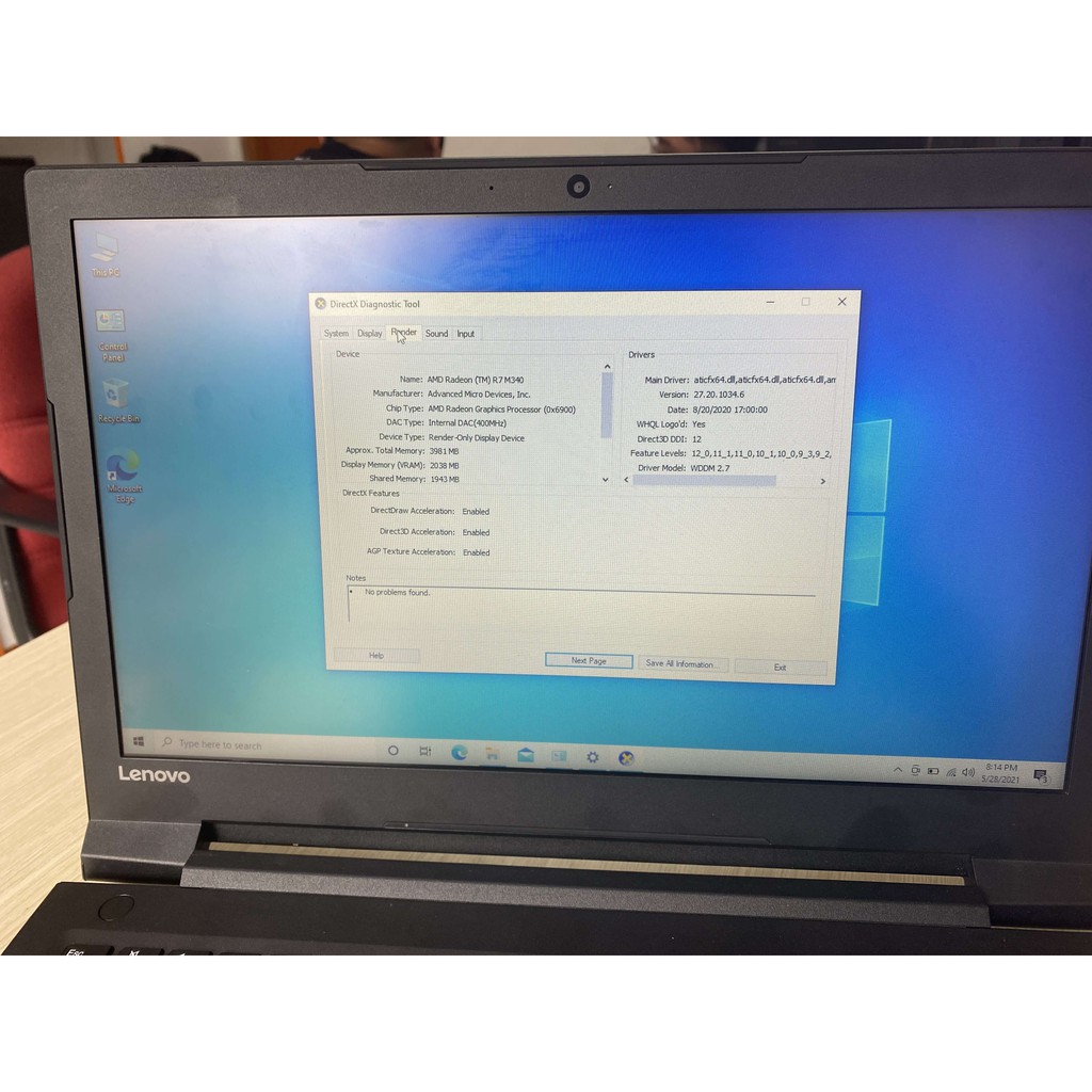 Laptop văn phòng Lenovo V110 i5-7200U | WebRaoVat - webraovat.net.vn