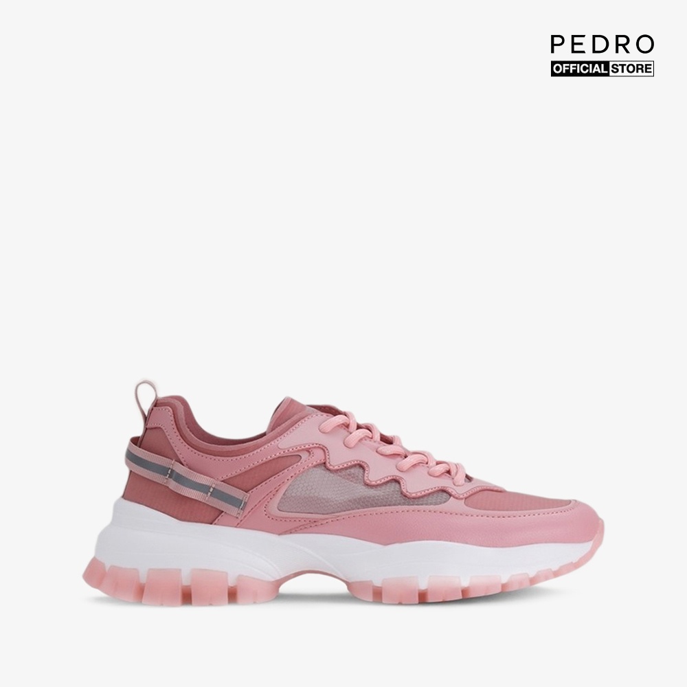 chunky mesh trainers