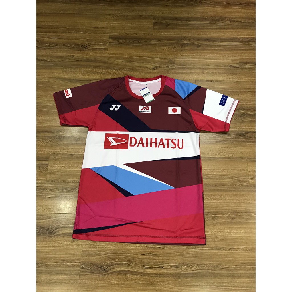 Áo cầu lông Yonex tuyển Nhật màu đỏ 2019
