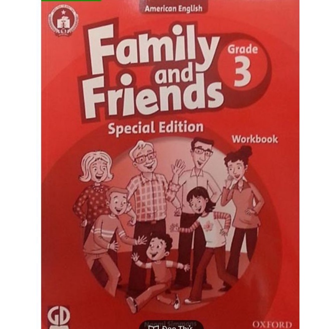 Toys, Bộ Family and Friends 3(Bao kính,  dán nhãn)