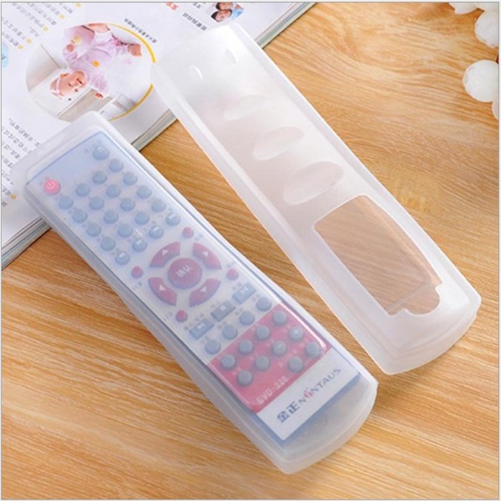 Vỏ bọc remote silicone tivi, máy lạnh hình tai thỏ dạ quang vỏ bọc điều khiển tivi, máy lạnh dạ quang