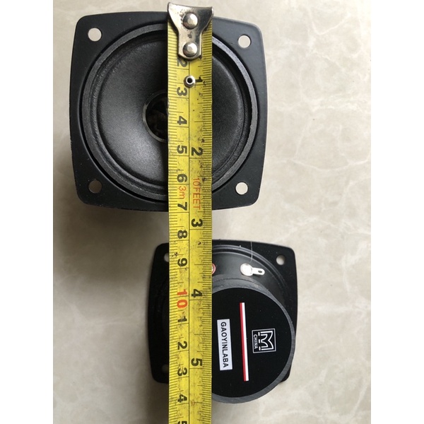 Loa treble vuông 7cm từ đôi