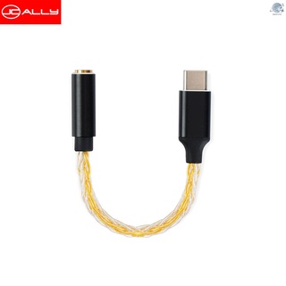 Dây cáp điều hợp giải mã âm thanh loại C qua 3.5mm BF JCALLY JM08C DAC cho Huawei