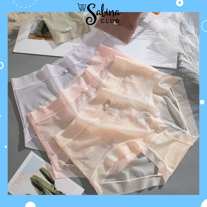 Quần Lót Nữ Đúc Su Lụa Băng Siêu Nhẹ Tàng Hình Siêu Hot MS.2898