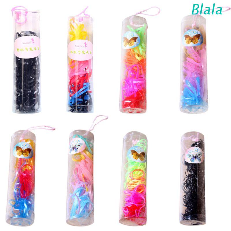 Dây Thun Cột Tóc 8 Kiểu Màu Sắc Kẹo Ngọt Dành Cho Bé Gái