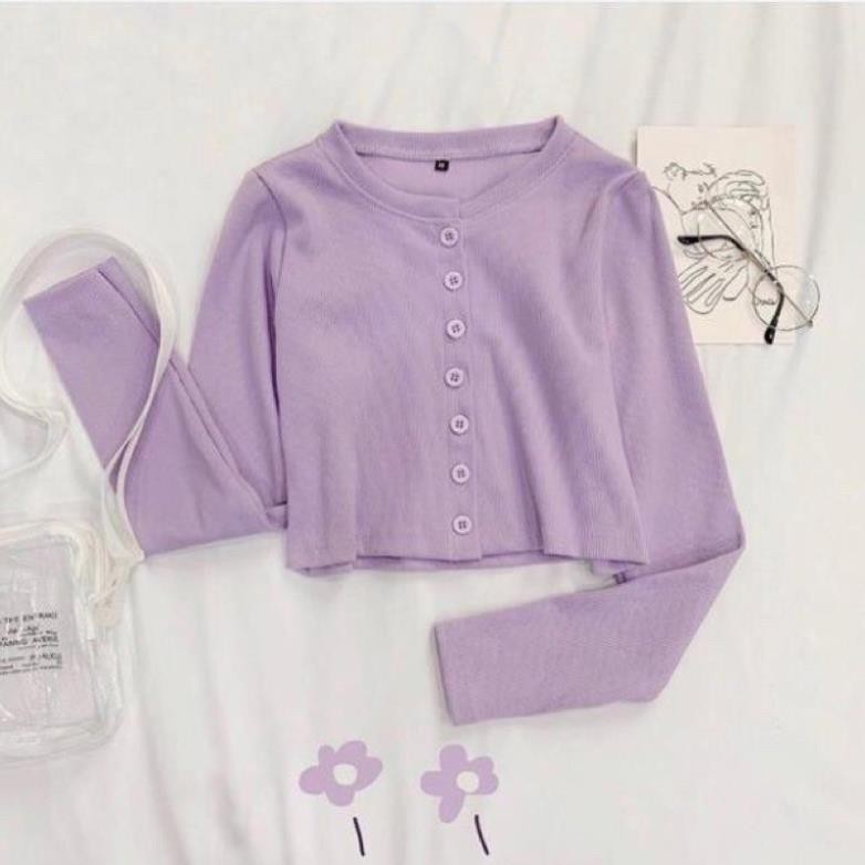 Áo Croptop YAN Tay Dài Nữ | BigBuy360 - bigbuy360.vn