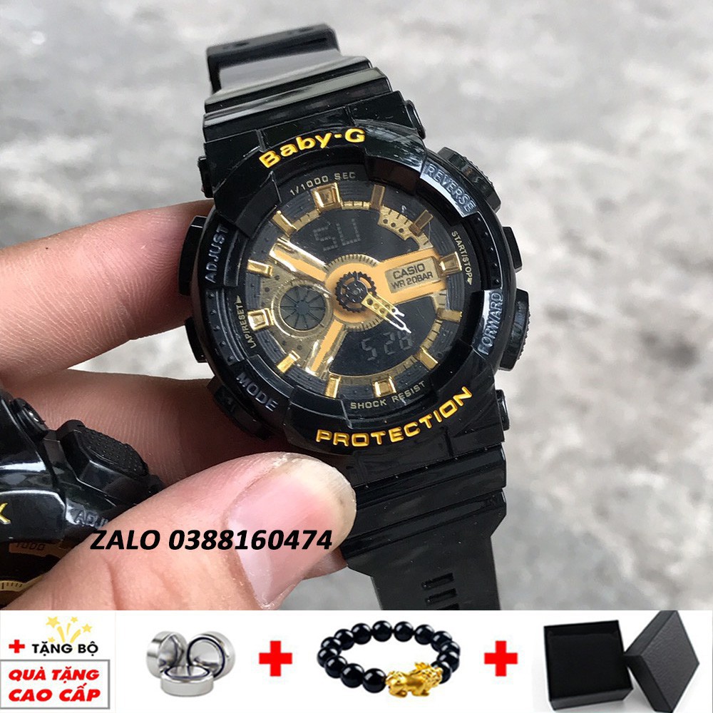 Đồng hồ nữ dây caosu cao cấp Baby G phong cách thể thao ấn tượng - Sendo90 -Bon.watches