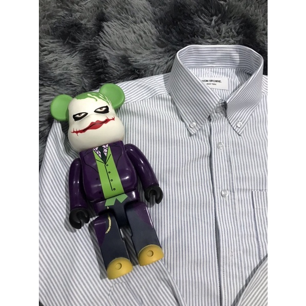 Áo sơ mi thom brown sọc viền 4 sọc trắng nhập khẩu, cao cấp