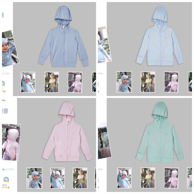 [BU] Áo chống nắng cho bé