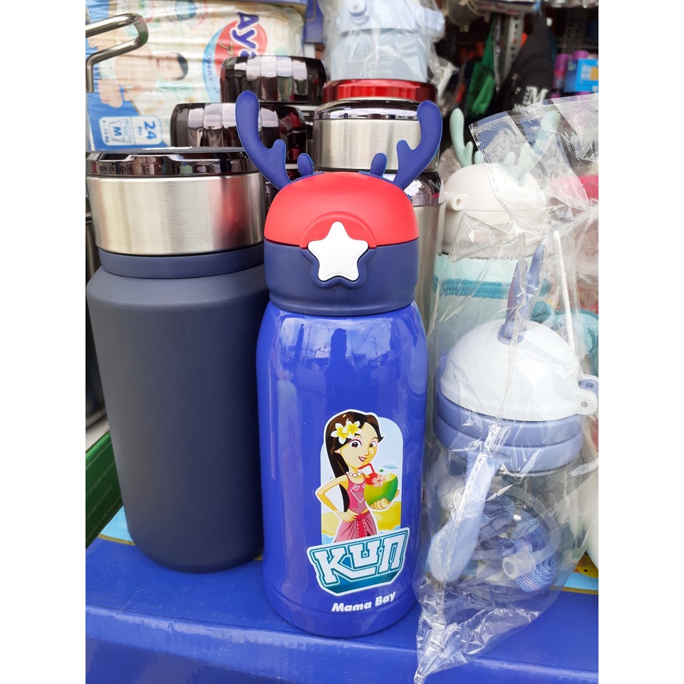 Bình nước giữ nhiệt cho bé Quà tặng từ sữa KUN