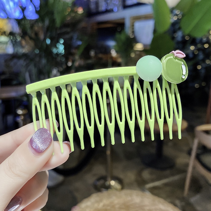 Xước tóc, cài tóc mái màu cute cho bé gái