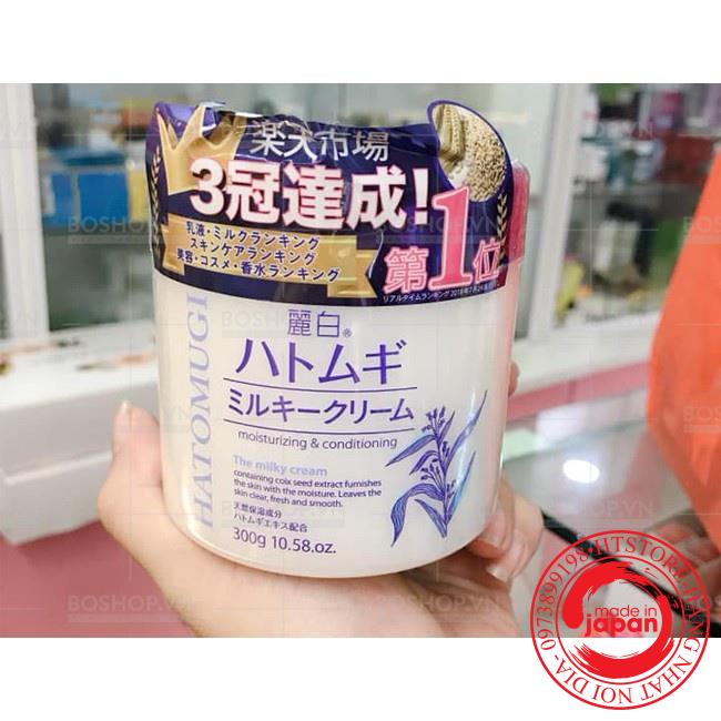 Kem Dưỡng Hatomugi Moisturizing Conditioning 300g