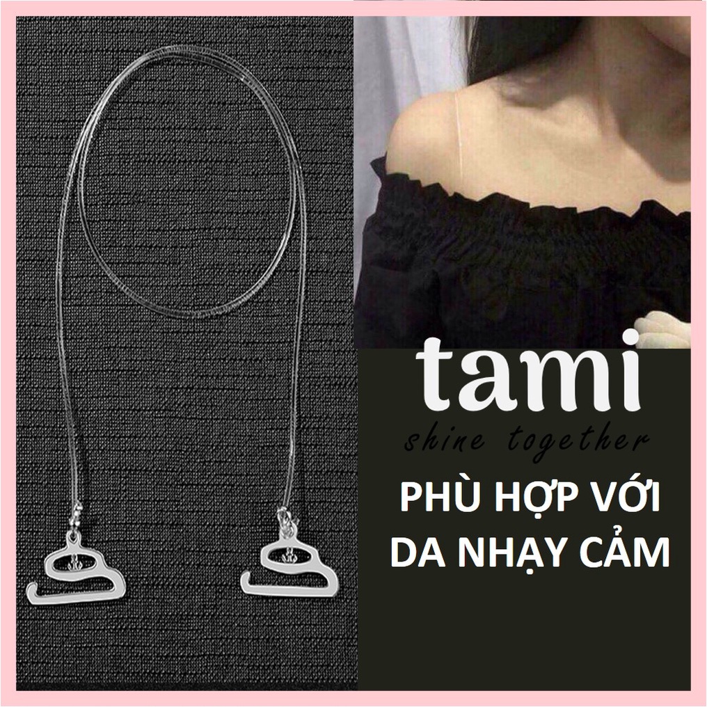 Dây Áo Ngực Trong Suốt Cao Cấp Bản Nhí điều chỉnh được độ dài - Chất liệu nhựa phù hợp cho cả da nhạy cảm