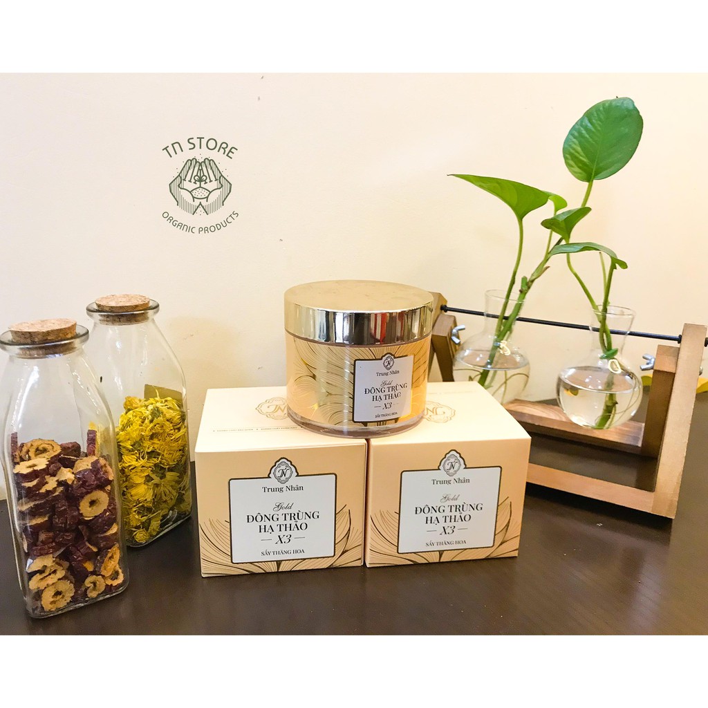 Đông trùng hạ thảo organic sấy thăng hoa Trung Nhân 10g, hạn sử dụng 24 tháng, sản phẩm sạch cho sức khỏe | BigBuy360 - bigbuy360.vn