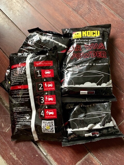 Bột rửa xe không chạm Kocu 500gram