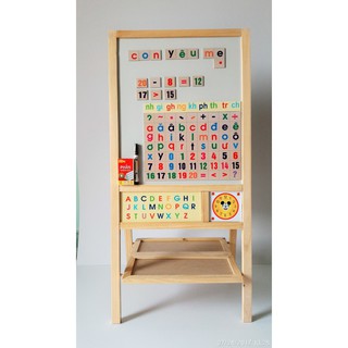Bé học bảng chữ cái, số- Bảng Học Nam Châm Đa Năng (BẢNG LỚN)